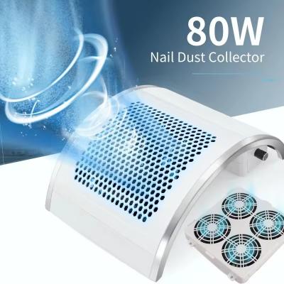 4 Fans Strong Nail dust cleaner collector 838-4