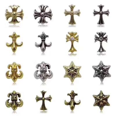 Nail Alloy Metal  Nail Art Designs Cross  Accessories 