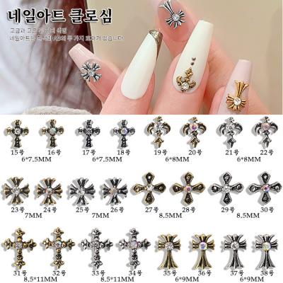 Nail Alloy Metal  Nail Art Designs Cross  Accessories  - 副本