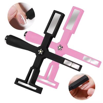 5 in 1 Nail Magnet Tool Upgraded Nail Magnet Pens with Silicone Protective Case 3D Magnetic Cat Eye Gel Polish 