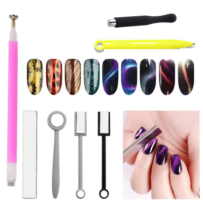 Strong Cat Eyes Magnet 3D Effect UV Gel Polish Nail Art Tool