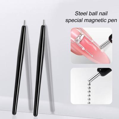 Magnet Stick For Cats Eye Gel Magnet Nail Mini Steel Beads Magnetic Pen Nail Tool