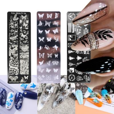 Metal Stamping Nail Plate Stamp Manicure Nail Printing Template