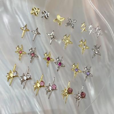 3d Nail art Charms Nail Jewelry star nail accessories