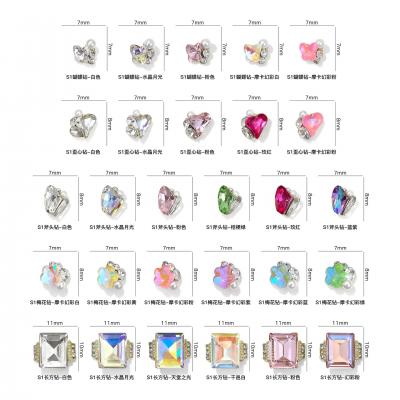 Nail charms crystal diamond nice 3d nail art jewelry 