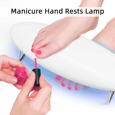 Professional Nail Hand Pillow Nail Lamp Two Timing Modes 24 Dual Light Source Lamp